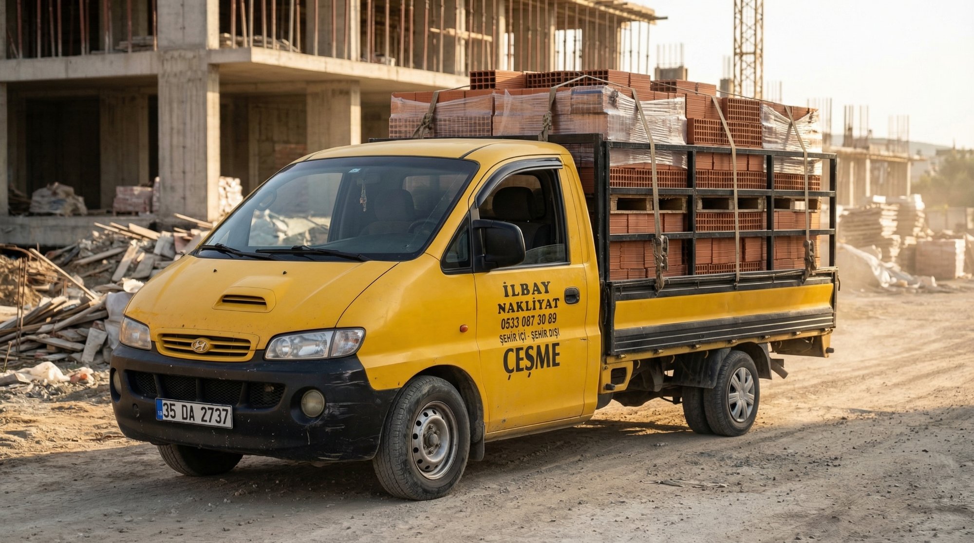 İlbay Nakliyat saha