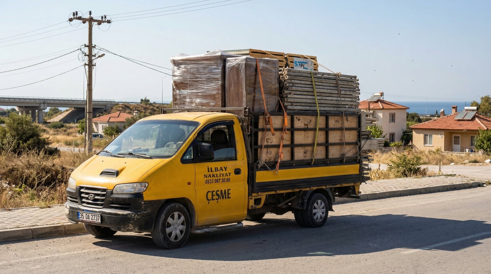 İlbay Nakliyat saha